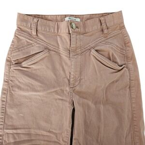 Madewell Pants Tapered Yoke Edition Dusty Rose Mauve Stretch Size 26 Style AJ483